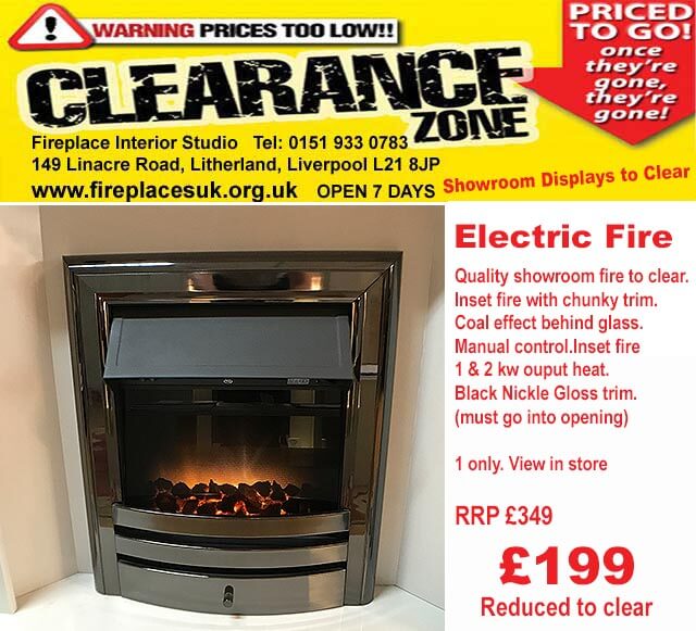 electric fire inset