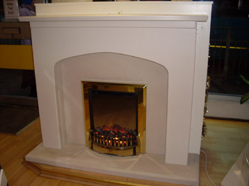 classic arch marble fireplace Liverpool